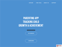 Tablet Screenshot of kidstats.com